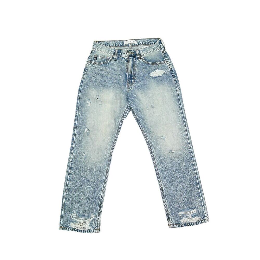 KanCan Distressed Straight Leg Jeans Size 3/25